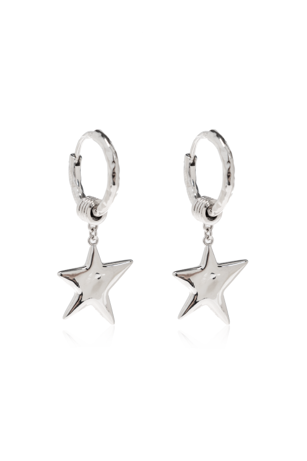 ★SENTIMENTS★ NO.328 [SILVER] STAR UNBALANCE EARRING Zadig & Voltaire Earrings with a star-shaped pendant